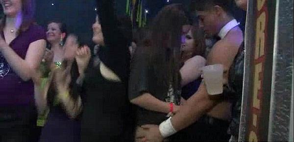  Fresh girls blowjob on party